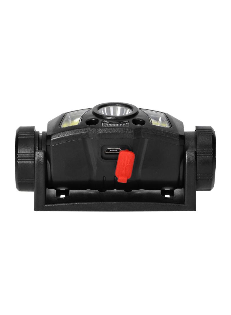 Latarka czołowa/światło rowerowe LED COB + XPG z akumulatorem Li-ion 1200 mAh, czujnik ruchu