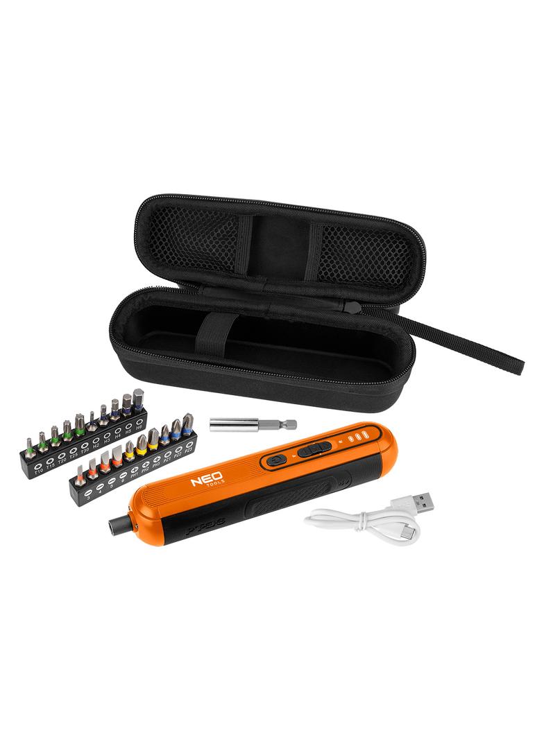 Wkrętak akumulatorowy 4V, Li-Ion, USB-C