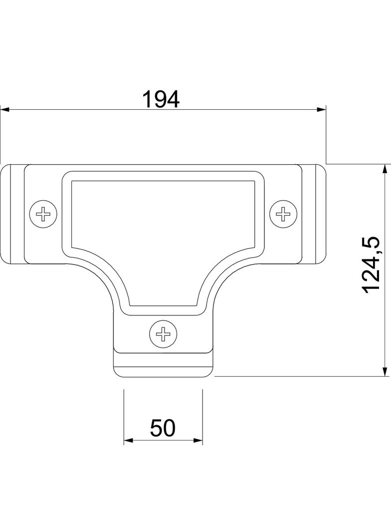 SKT50 W G, Trójnik kontrolny