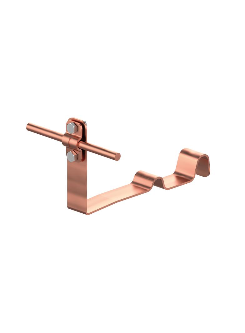 Uchwyt dach.prof. WZÓR 24  Z-śruba, H=10 cm /CU/