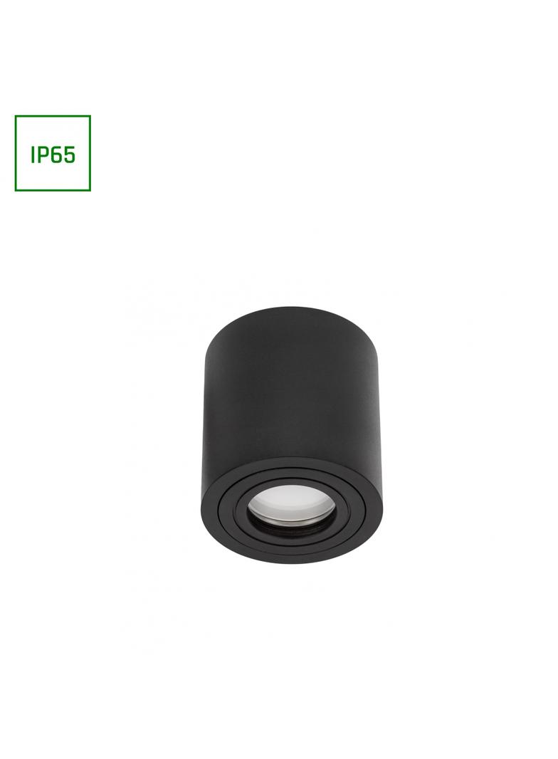 Oprawa punktowa hermetyczna CHLOE GU10 IP65 na zewnątrz okrągła czarna nieruchoma Spectrum LED