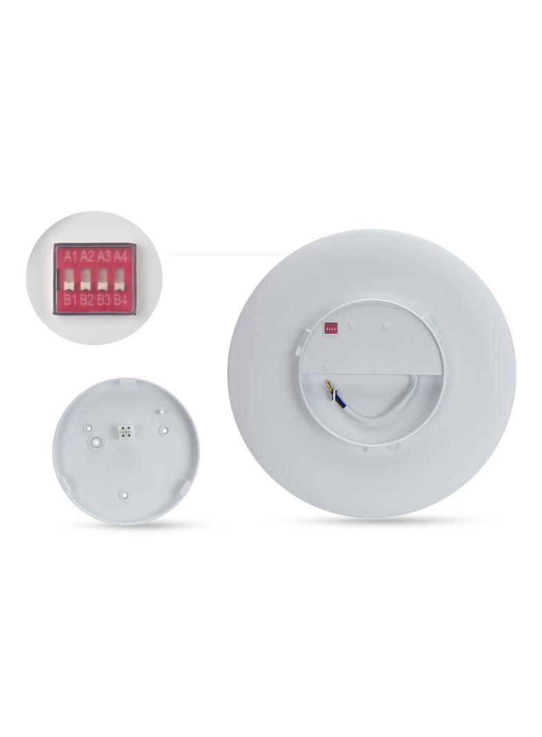 NYMPHEA PROXI PIR 18W WW 230V 120ST IP54 FI300X60MM BIAŁY OKRĄGŁA