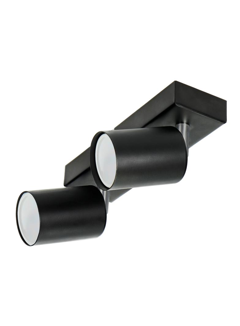 DOA SP 2I oprawa ścienno-sufitowa GU10 max. 2x50W IP20 czarna AD-OP-6194BGU10 ORNO