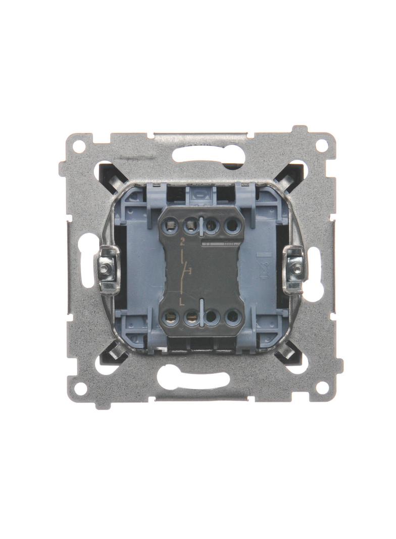 Simon 54 Przycisk „światło” 16A 250V zaciski śrubowe antracyt DS1A.01/48 KONTAKT