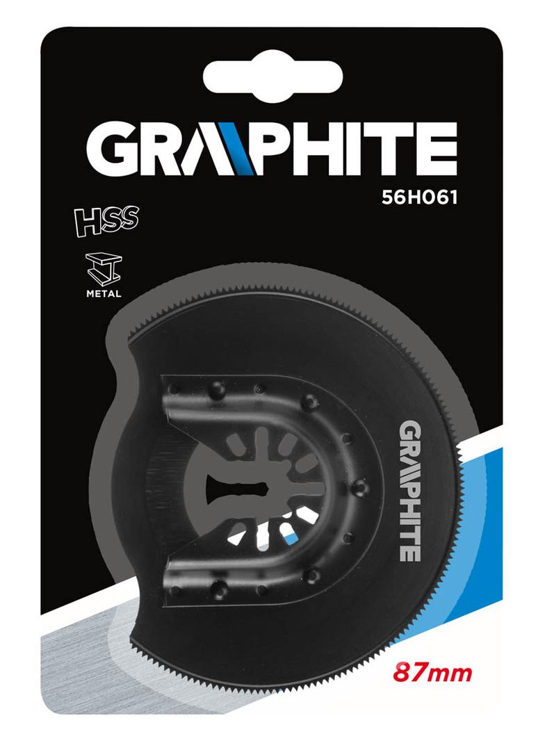 Tarcza półokrągła HSS do metalu, 87 mm, 200 zębów