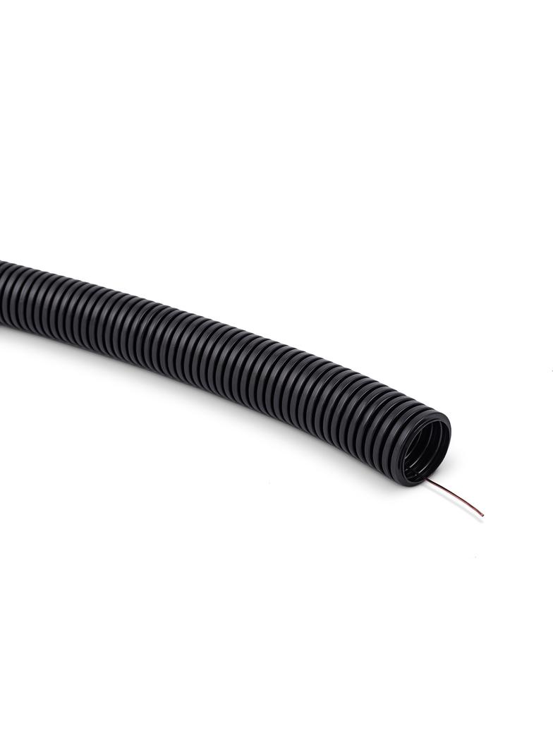 Rura elektroinstalacyjna karbowana PVC odporna na promieniowanie UV z pilotem, 750N RKSSUVP 25/20-50