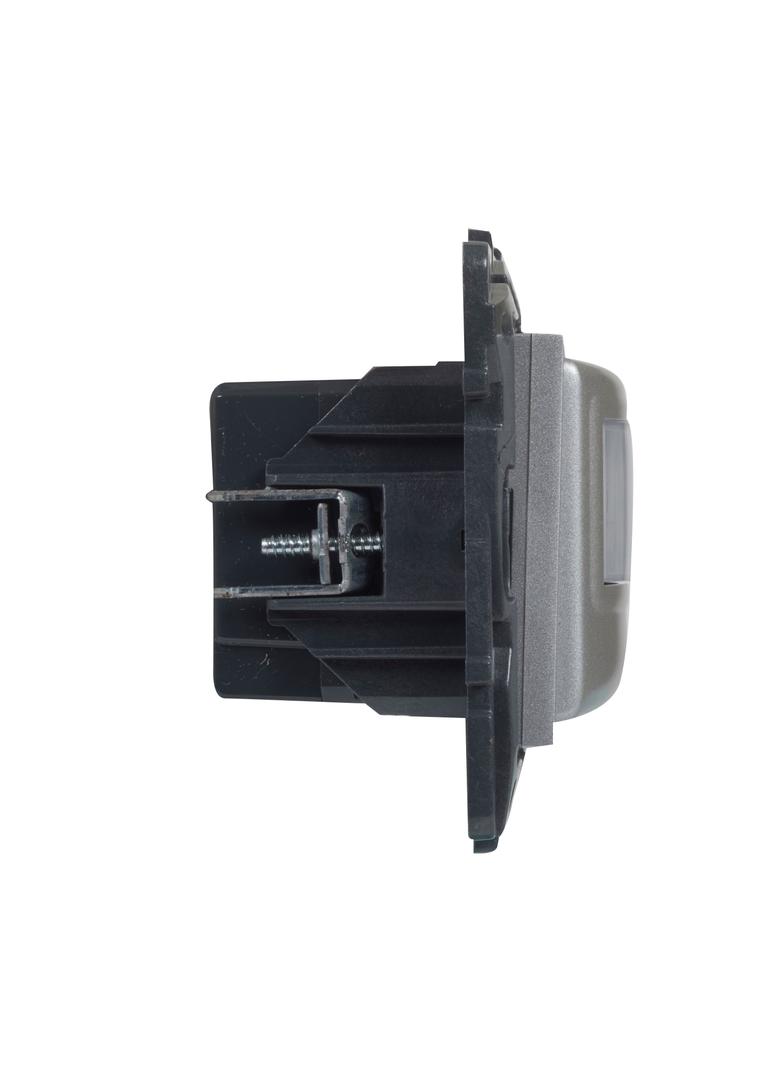 Niloe Step - łącznik automatyczny, 2 przewodowy, bez N- kolor aluminium, Legrand