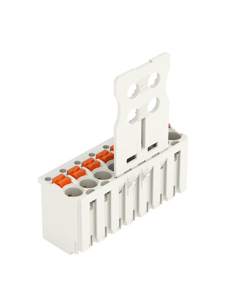 Gniazdo picoMAX raster 3,5mm 8‑biegunowe z płytką uchwytową 2091‑1108 /50szt./ WAGO