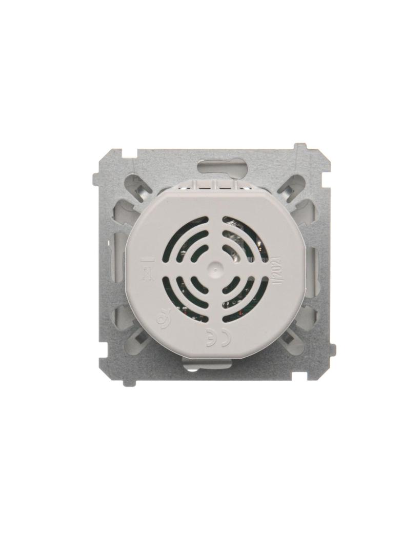 Simon Basic Łącznik z czujnikiem ruchu z przekaźnikiem z zabezpieczeniem 8(2) A 230V stal inox *Wymagana instalacja 3-przewodowa BMCR11P.01/21 KONTAKT
