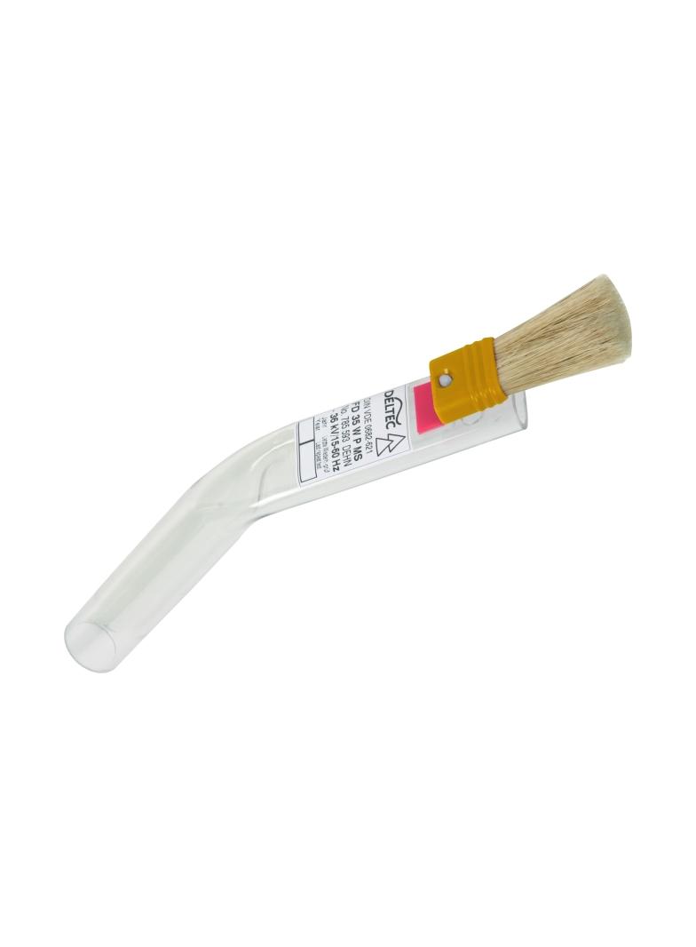 Dysza płaska kątowa z przykręcanym pędzlem szer. 35 / dł. 250 mm