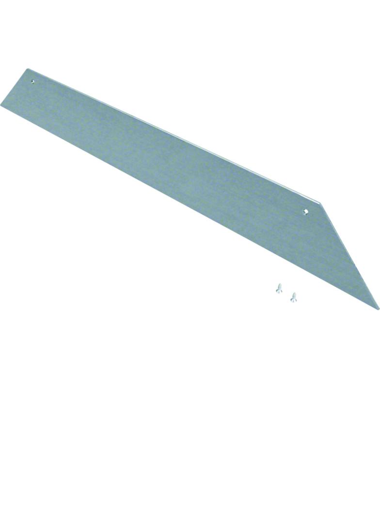 tehalit.AK Końcówka 2-str skos pokrywy 400X70mm stal AKE4000702 HAGER