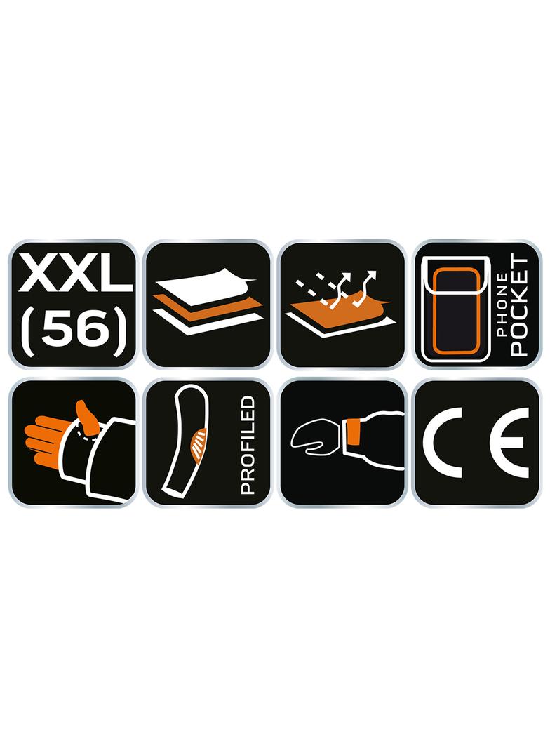 Kurtka robocza, rozmiar XXL/58