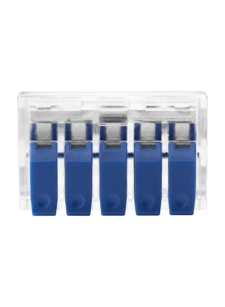 Złączka instalacyjna zaciskowa 5-przewodowa; na dowolny przewód 0,2-4mm2; IEC 450V/32A 50 szt. OR-SZ