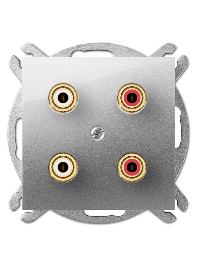 CARLA gniazdo głośnikowe 2x