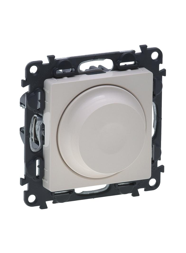 VALENA LIFE ŚCIEMNIACZ OBROTOWY BEZ ZACISKU NEUTRALNEGO KREMOWY 230 V~, Legrand