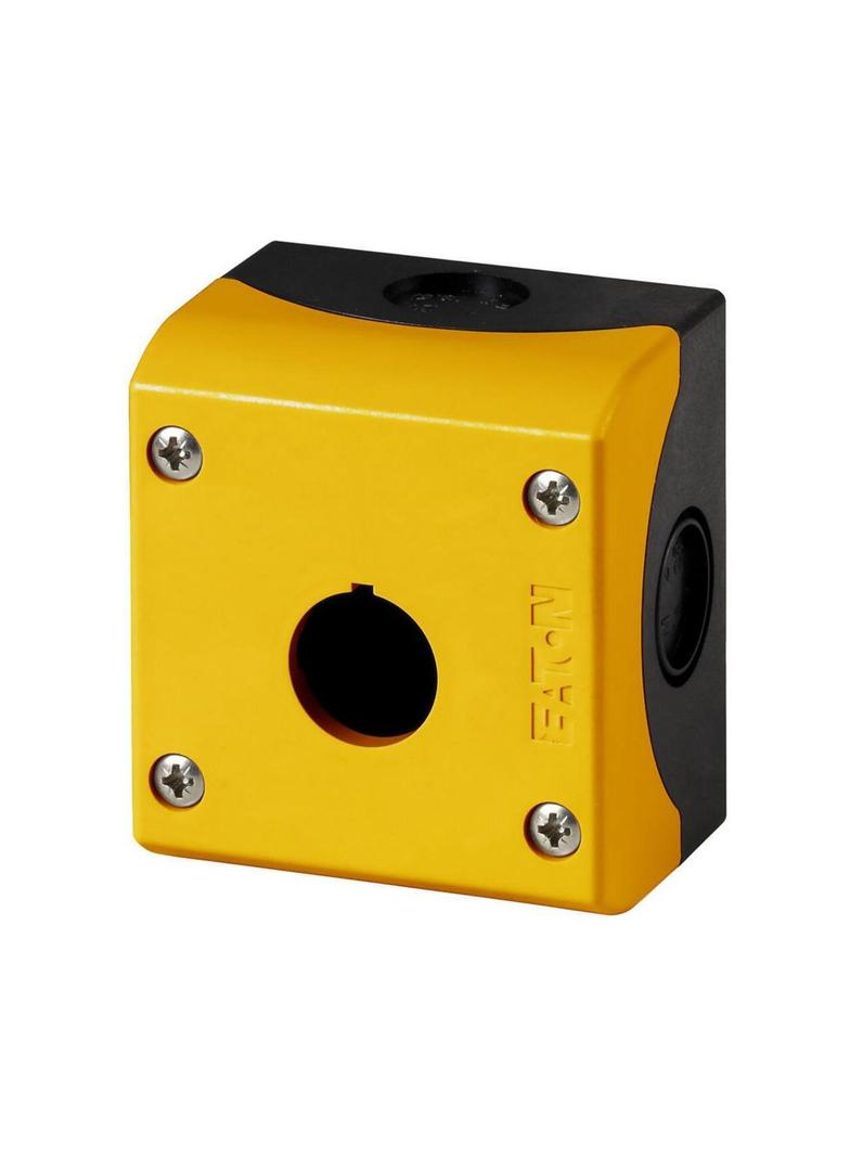 M22-IY1 Obudowa kasety 1-otworowa 22mm żółta IP67 216536 EATON