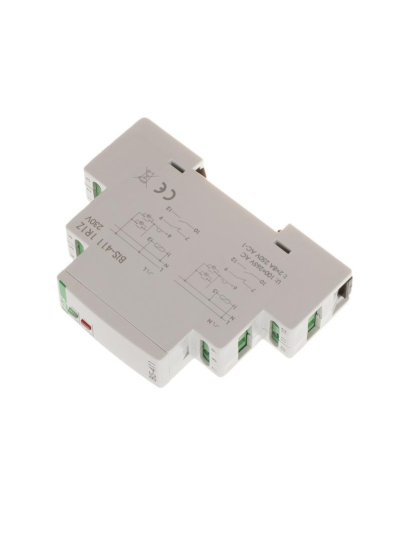 Przekaźnik bistabilny 230V 1R+1Z montaż na szynie DIN BIS-411-1R1Z F&F