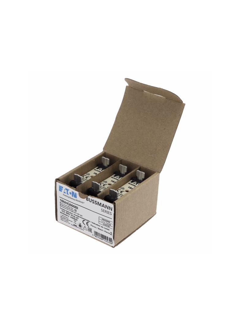 16NHG000BI Wkładka NH 16A 500V GL/GG rozmiar 000 16NHG000BI EATON