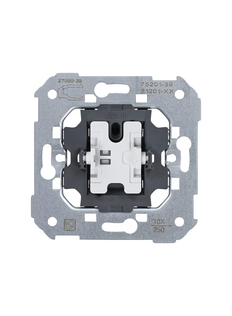 Simon 82 Łącznik schodowy (mechanizm) 10A 250V szybkozłączka 75201-39 KONTAKT