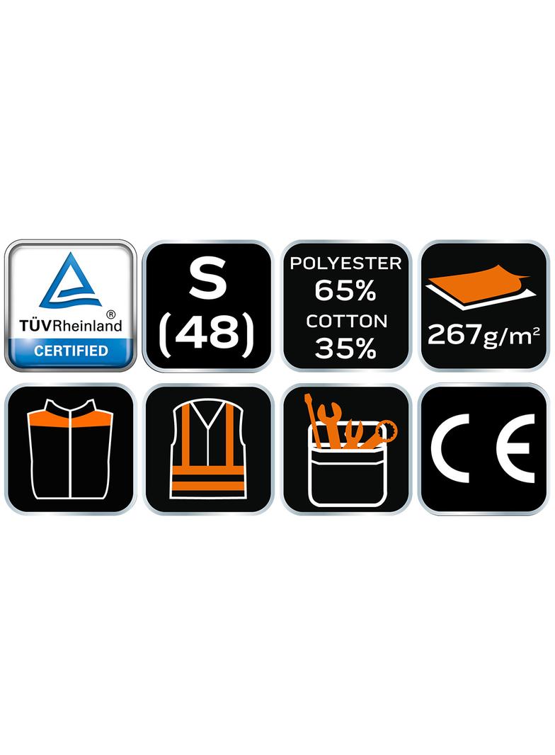 Kamizelka robocza, rozmiar S/48