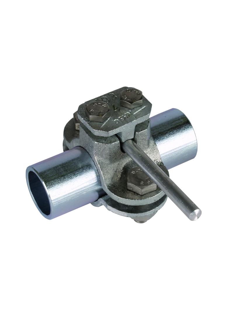 Obejma uziemiająca do rur 1 1/2", TG/tZn