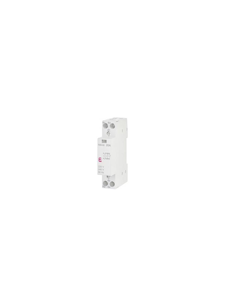 Stycznik modułowy 20A 2R 1M 2P R 20-02 230V 002461230 ETI