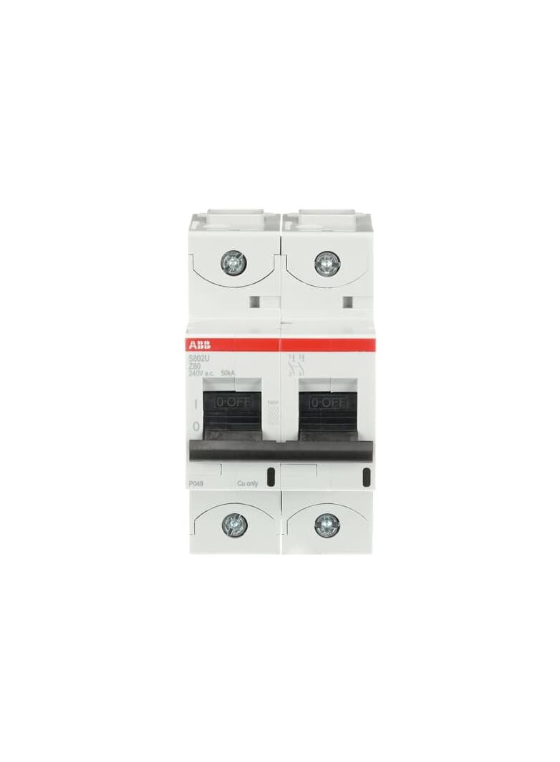 S802U-Z80 Wyłącznik nadprądowy 50kA 2P Z80A 2CCS862017R0805 ABB