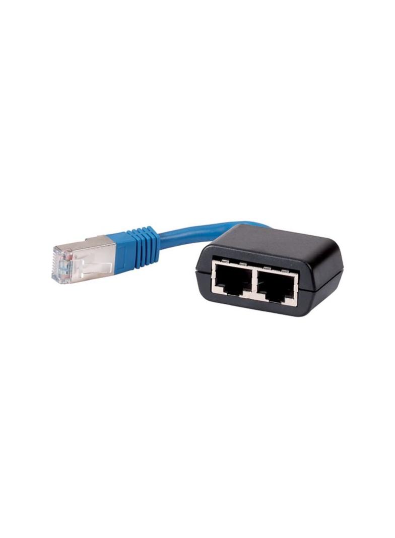 DX-SPL-RJ45-2SL1PL Rozgałęziacz 2 gniazda żeńskie/1 wtyk męski 169142 EATON