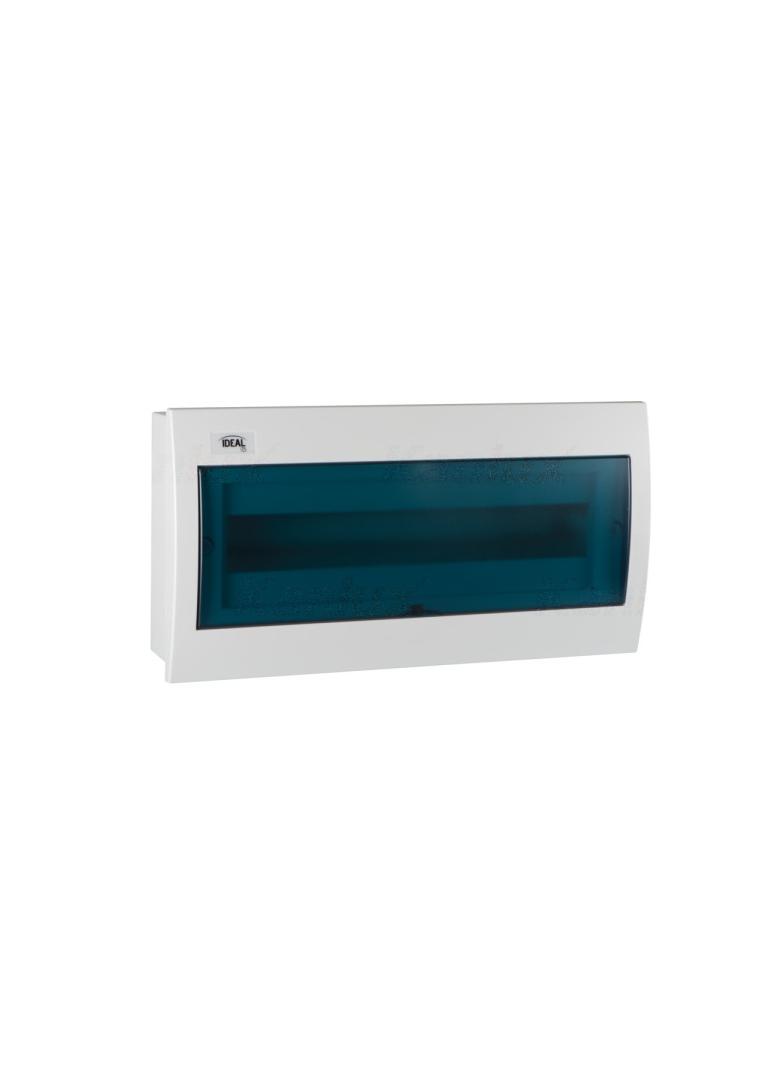 KDB-F18T Rozdzielnica natynkowa 1x18 plastikowa IP30 23619 KANLUX