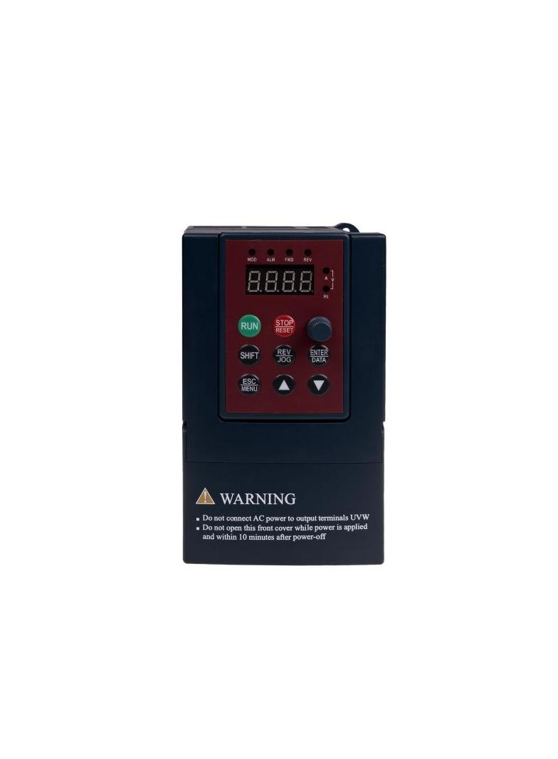 Falownik do silników jednofazowych Pmax=2,2kW Uwej=230V FA-1F022 F&F