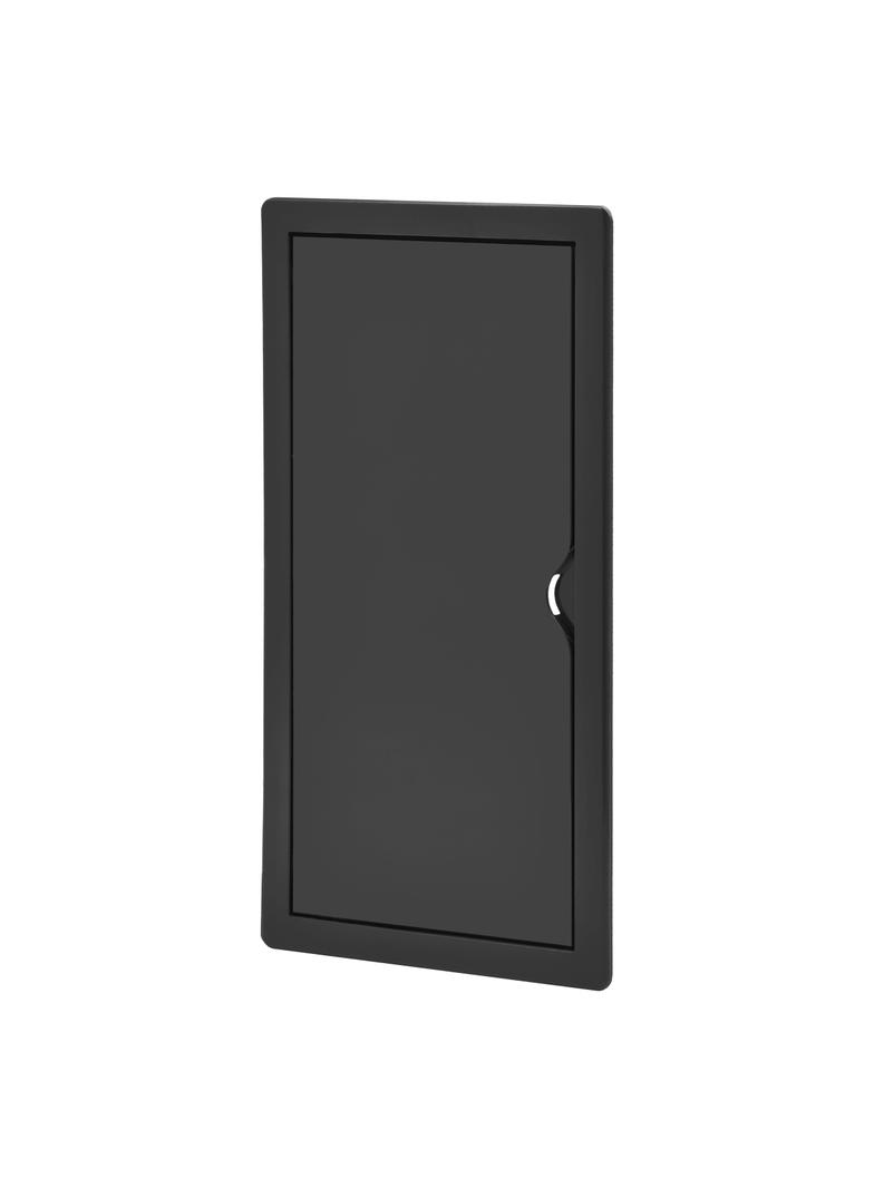 Drzwiczki rewizyjne czarne 15x30 cm plastikowe ABS ID-15/30/B VIRONE