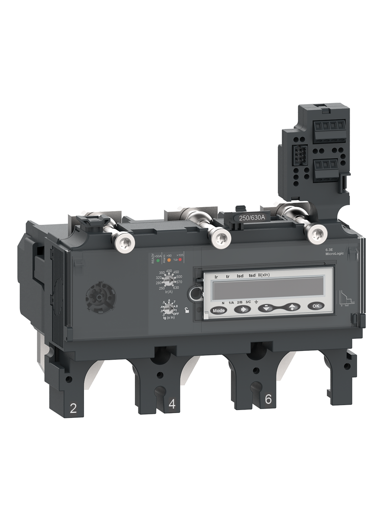 Wyzwalacz elektroniczny, ComPacT NSX, Micrologic6.3EM, 500A, 3P3D, do NSX630