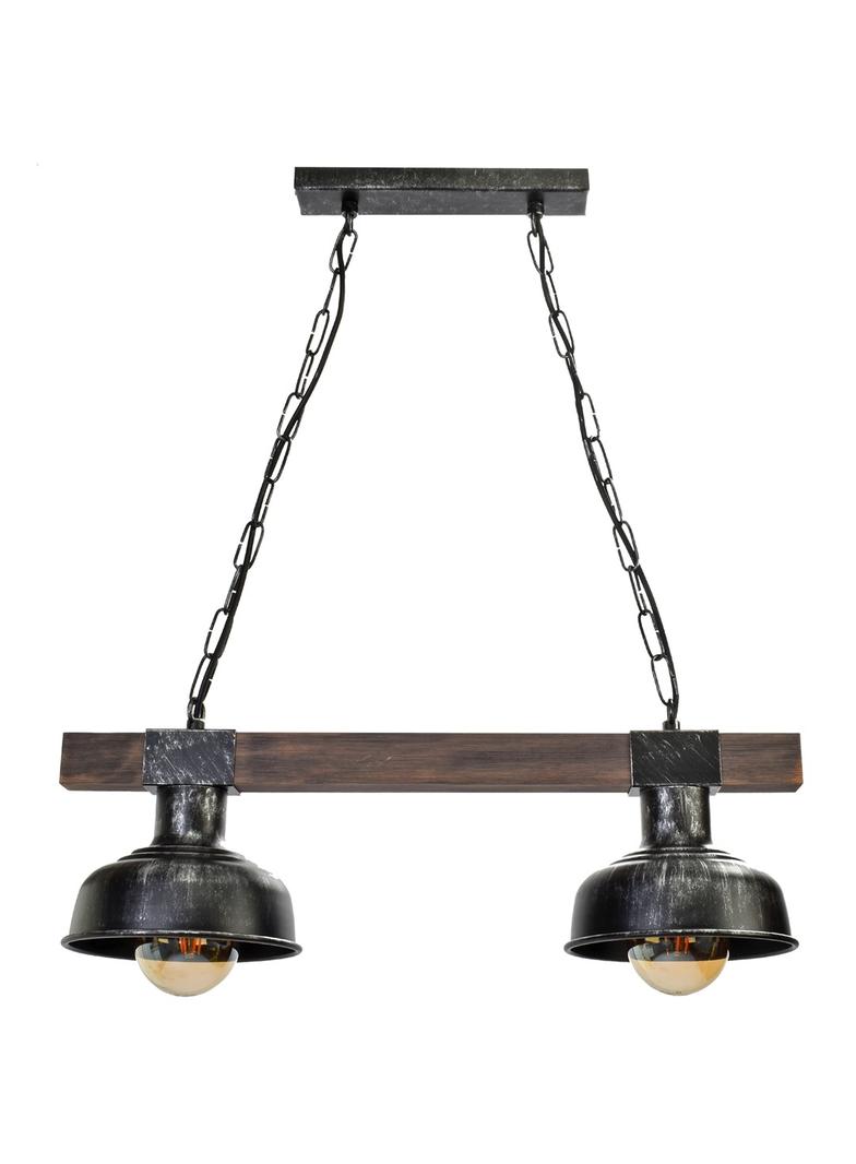 Milagro lampa wisząca Faro 2xE27 czarna MLP6242