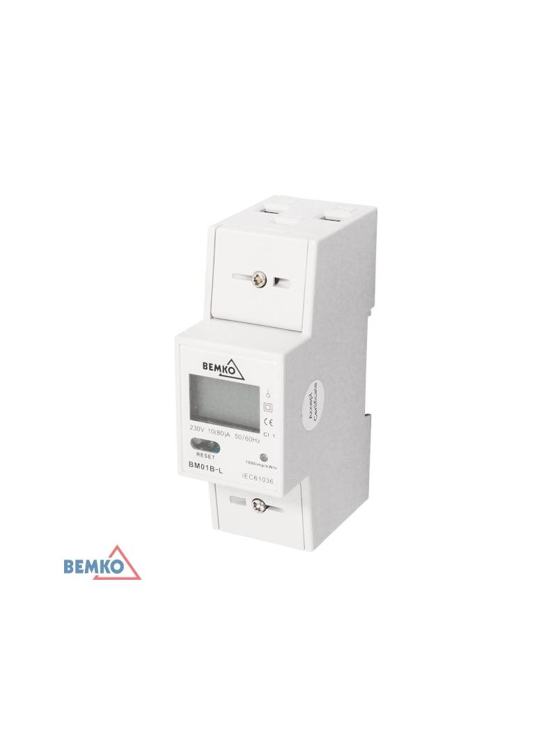 LICZNIK ENERGII 1 FAZOWY 10 (80)A