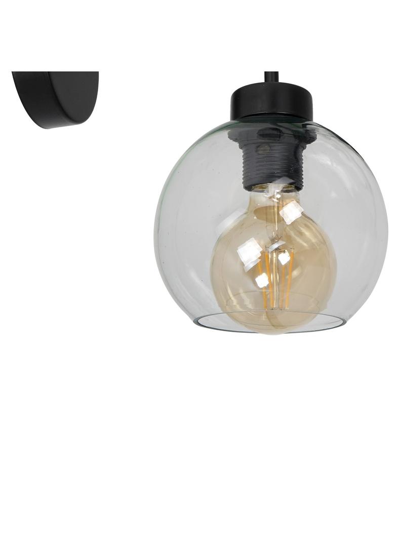 Milagro kinkiet Sofia Clear E27 czarny MLP6570