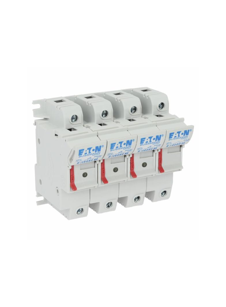 3 Pole 14x51 MFH Neon Indicator and Neut Podstawa wkł. cyl. 14x51 3p+1N 50A 690 Vac wskaźnik CH143DN