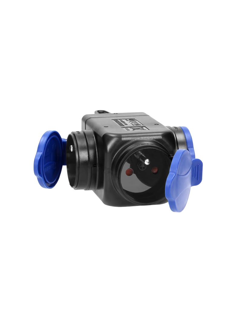 Rozgałęźnik bryzgoszczelny i odporny na uderzenia, IP44, 3x2P+Z, 16A, 230V AC OR-AE-1346 ORNO
