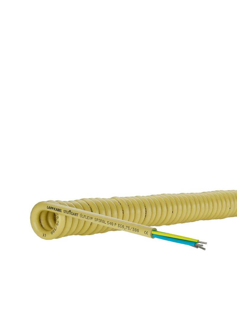 ÖLFLEX SPIRAL 540 P MIT SCHUKOWINKELSTECKER3X1