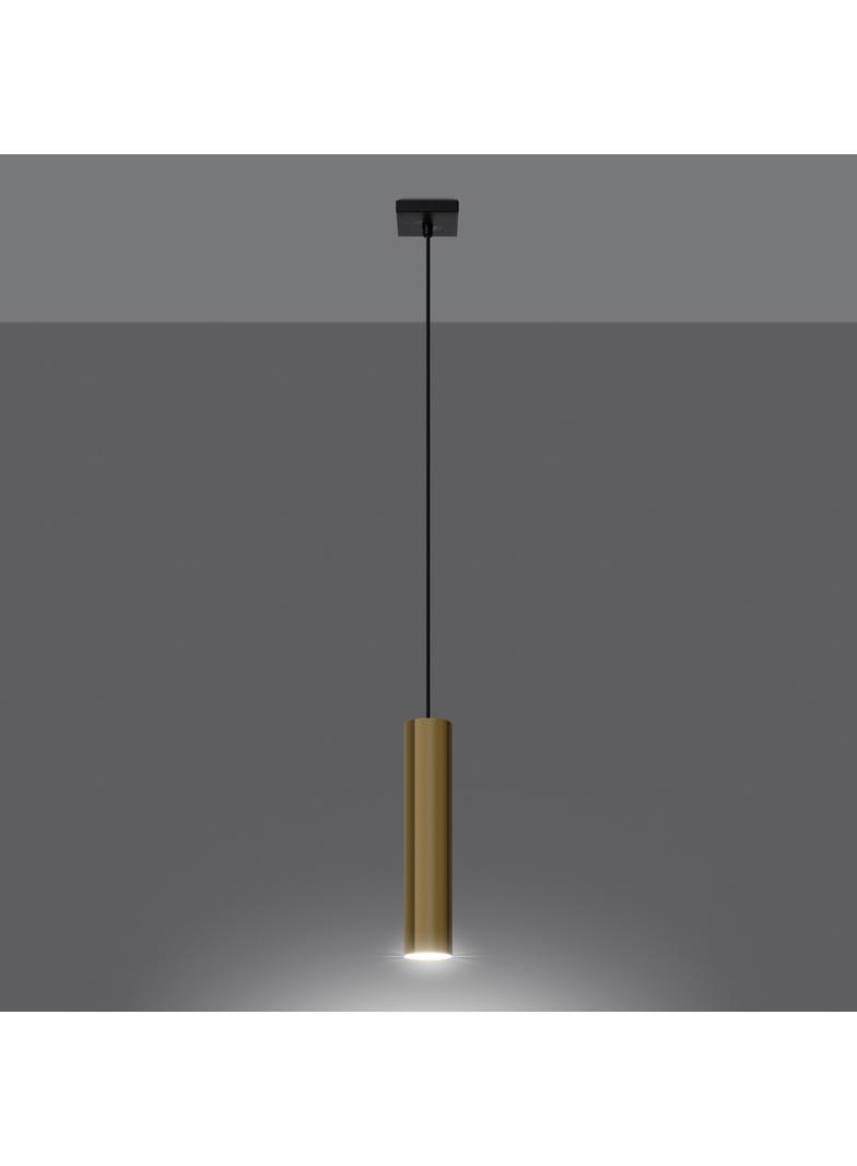 Sollux Lampa Wisząca LAGOS 1 złoty połysk SL.1200