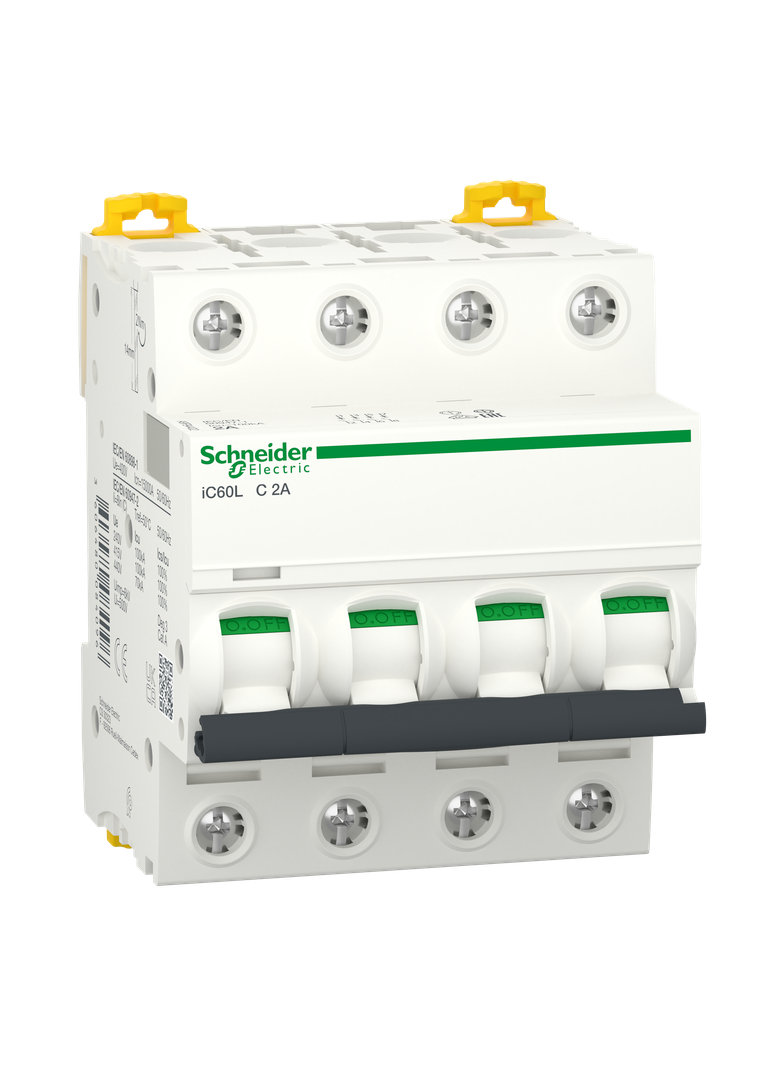 Wyłącznik nadprądowy Acti9 iC60L 4P C2A A9F94402 Schneider