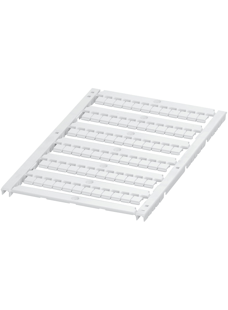 Złączki NSY, przypinany oznacznik płaski drukowane poziomo, 72 znaki