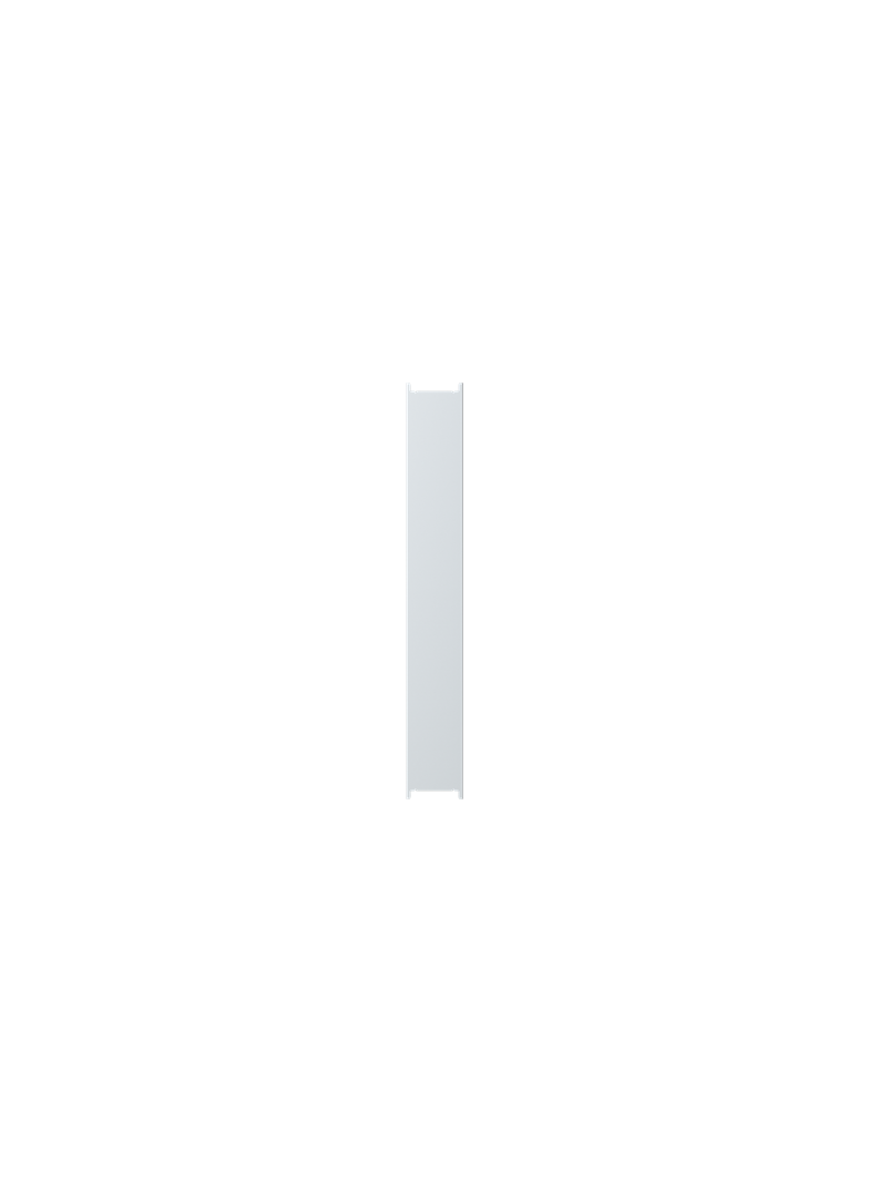 TZM104 Płyta montażowa szerokość 1PW wysokość 4GU 650mm