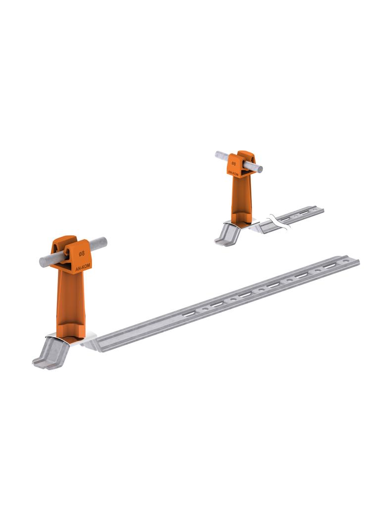 AN-20KP/OG/-N Uchw.dach.uniw.Z-zatrz. L=42cm,H=7cm /OG/ brąz