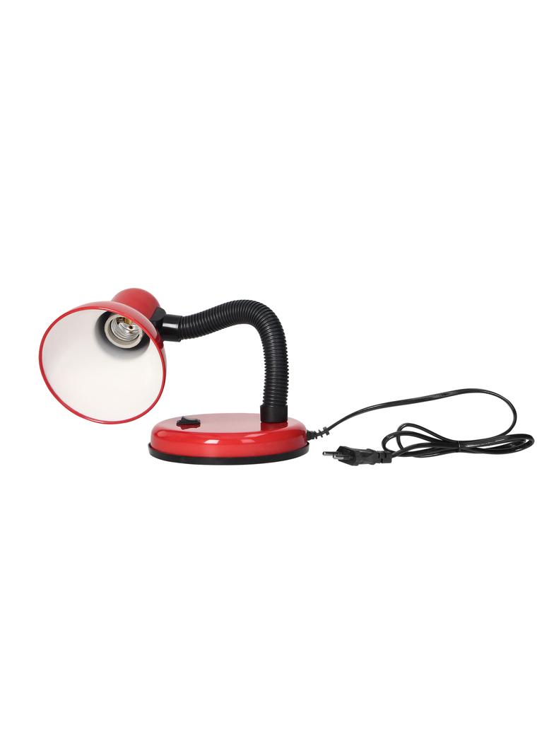 FUPI, lampa biurkowa, 40W, E27, stal + tworzywo, czerwona DL-4/R ORNO