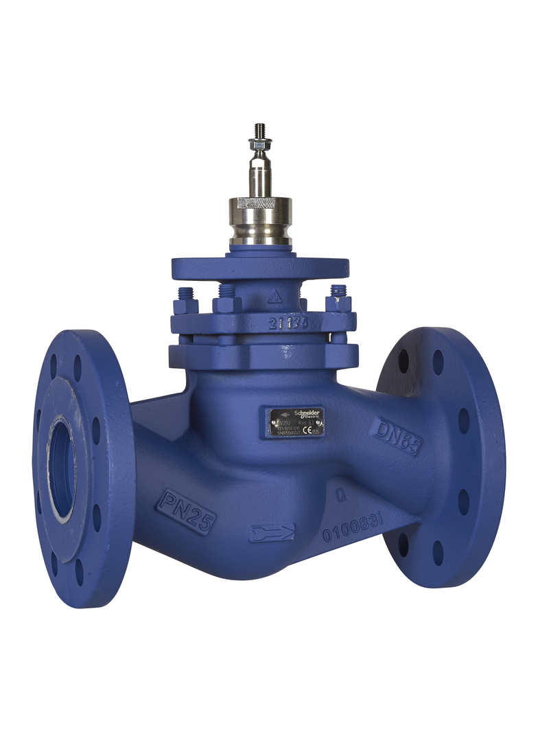 V292, zawór regulacyjny, 2-drogowy, DN150, kvs 350, przyłącze kołnierzowe, medium -10…150°C, PN25