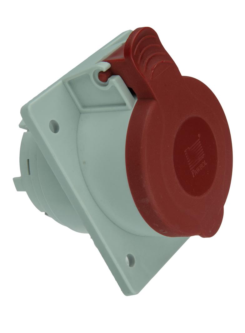 GSTsz - gniazdo siłowe tablicowe, szybkozłącze 16A/5p  (opk 12SZT)