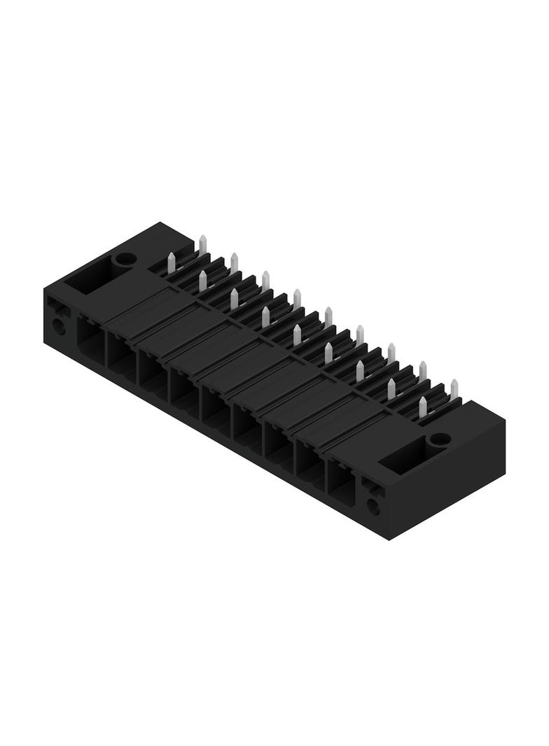 SV 7.62HP/09/270F 3.5SN BK BX Wtyki PCB (złącza płyty), 7.62 mm, Liczba biegunów: 9, kąt odejścia: 270° /18szt./ 1931440000 WEIDMÜLLER
