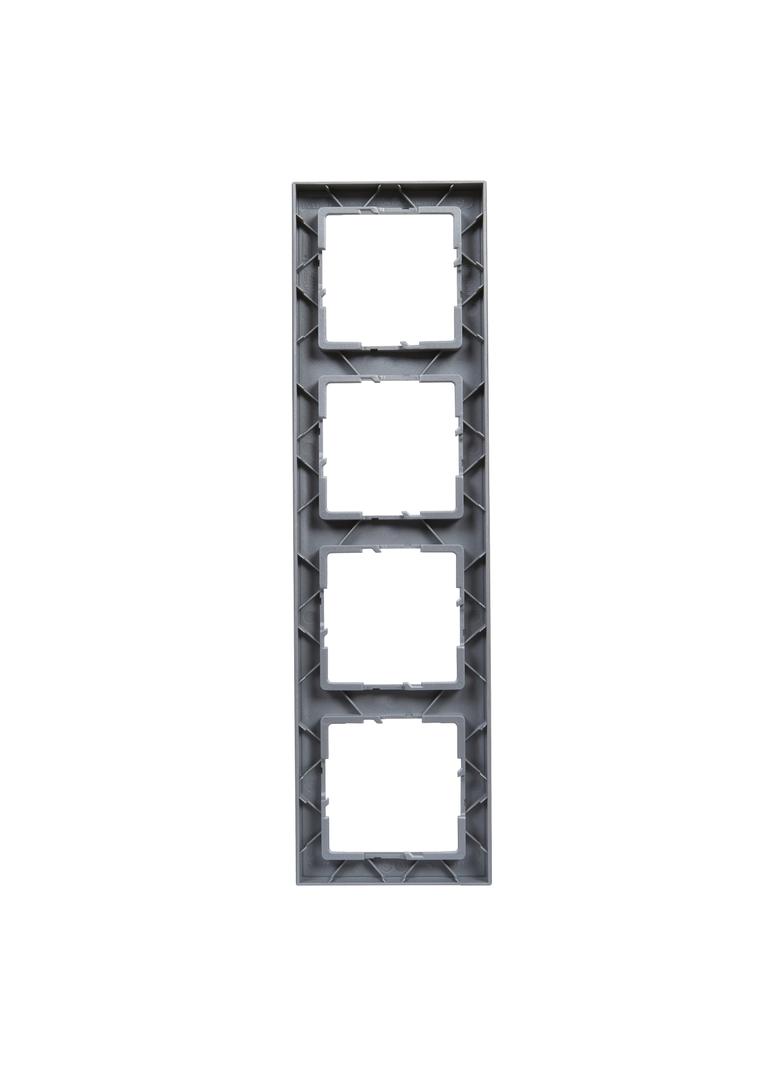 Suno Ramka Poczwórna 4-Krotna Aluminium 721514 LEGRAND