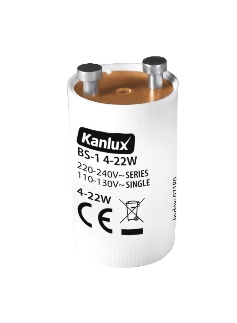 Zapłonnik do świetlówek BS-1 4-22W 7180 KANLUX