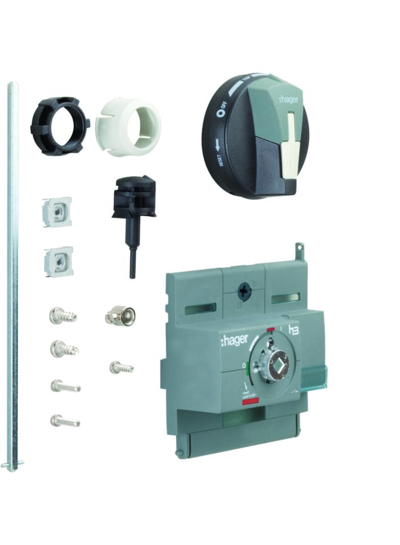 Napęd obrotowy na drzwi x250 HXB031H HAGER